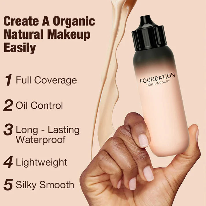 š„š¤Black Friday Sale:66% OFFš„Lightweight Waterproof Long-Lasting Natural Finish Foundation