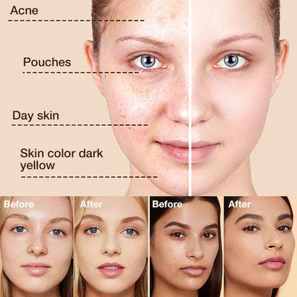 🔥🖤Black Friday Sale:66% OFF🔥Lightweight Waterproof Long-Lasting Natural Finish Foundation